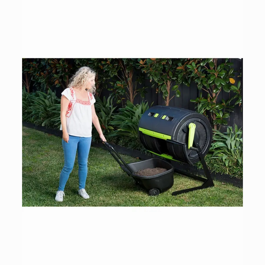 Assembled 245lt Compost Tumbler