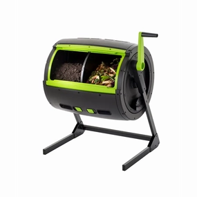 Assembled 245lt Compost Tumbler,gardening tools set