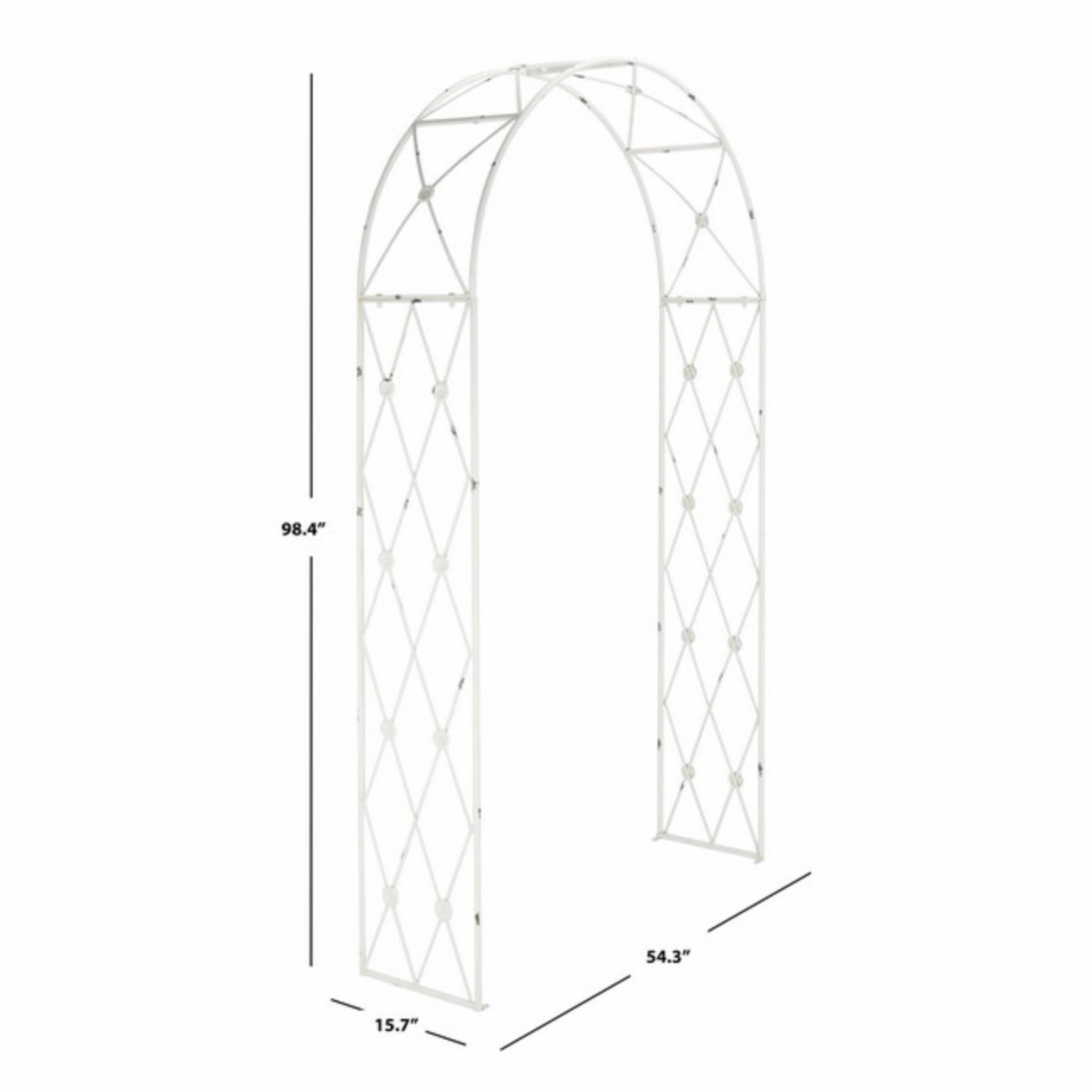 Atticus Archway in Antique White