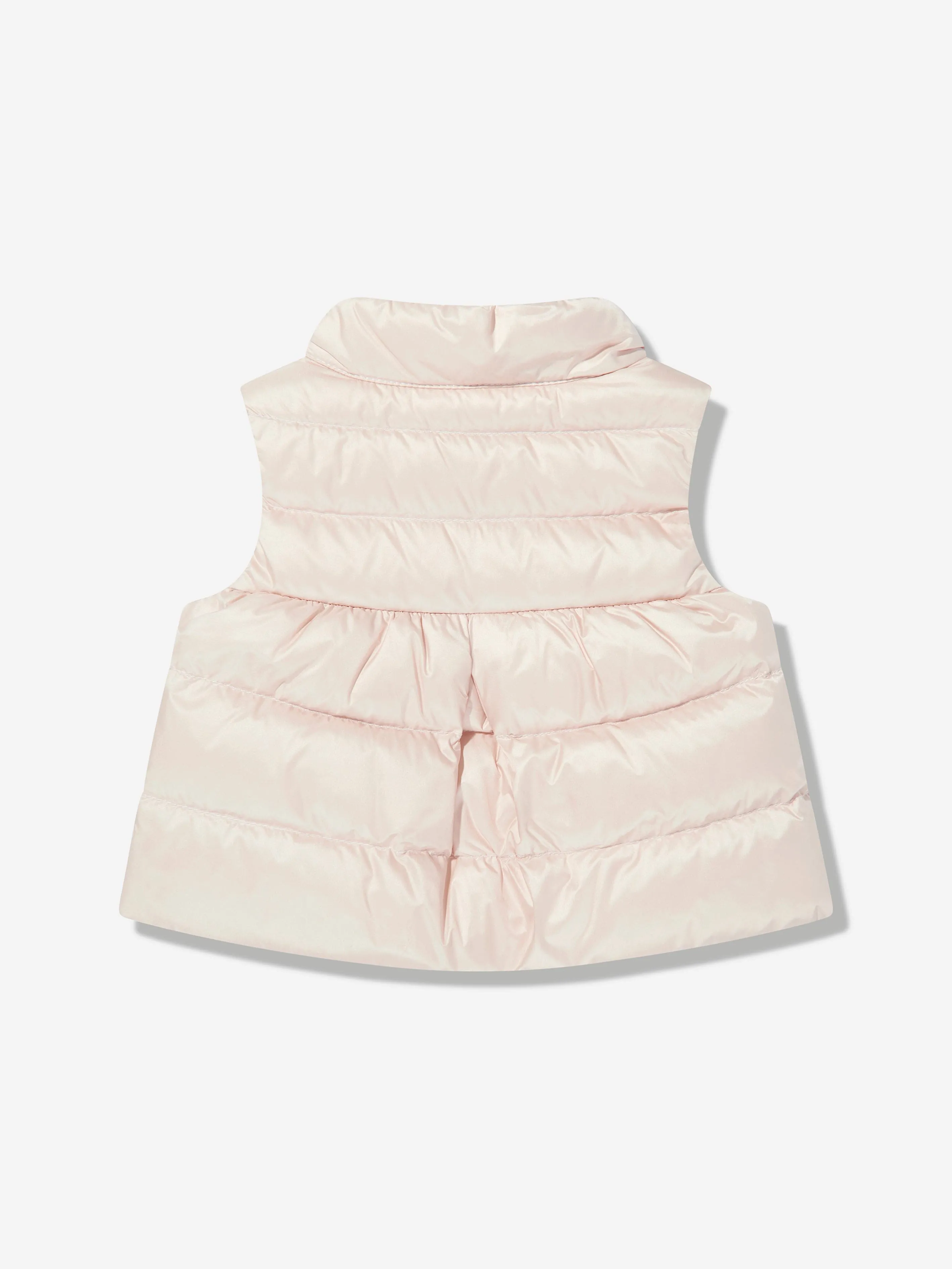 Gepolsterte Daunenweste für Babygirls in Pink