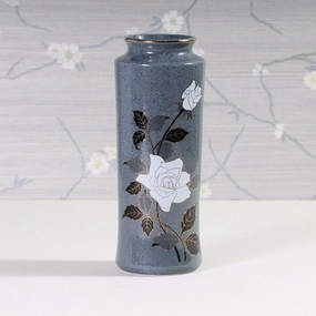 Baimei Vase,hand-painted ceramic vase
