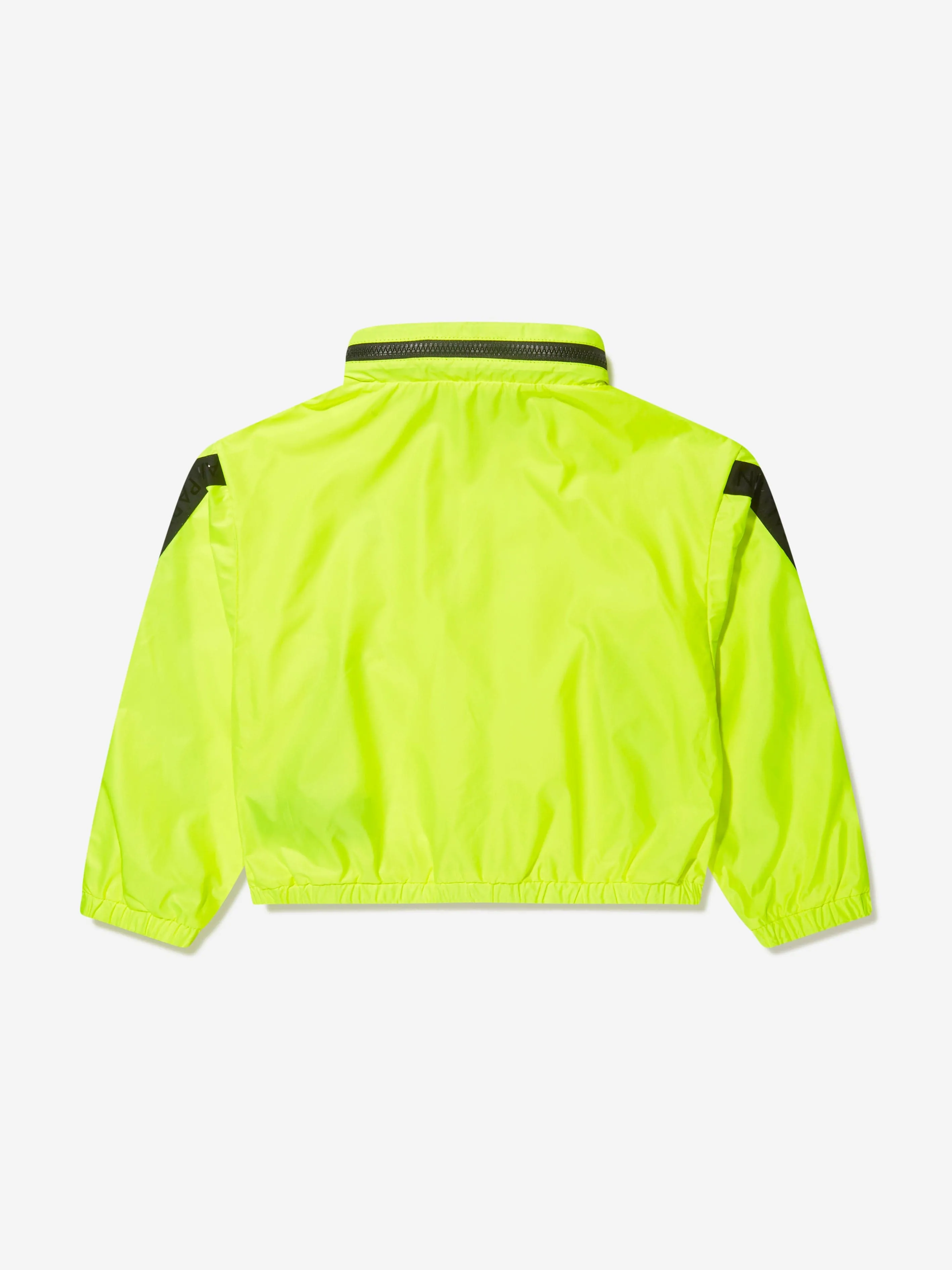 Balmain Jungen Leuchtend Gelbe Reißverschlussjacke