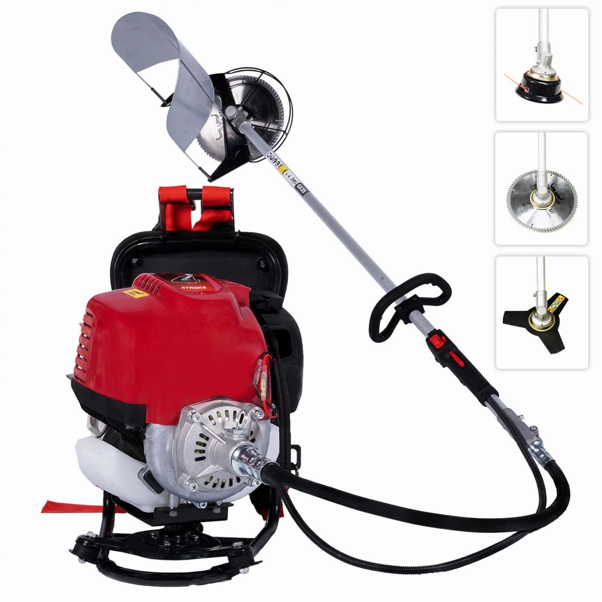 Balwaan BX-35B Back Pack Crop cum Grass Cutter| 35cc