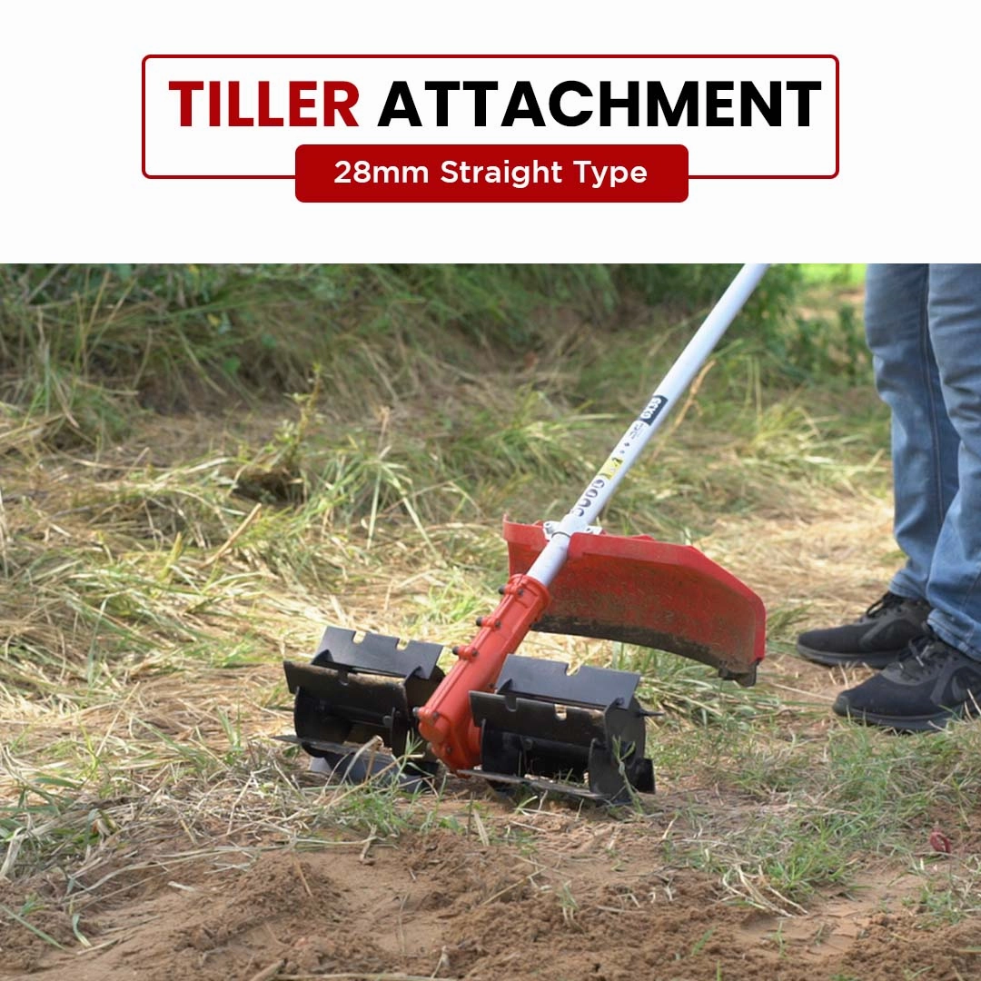 BALWAAN TILLER ATTACHMENT STRAIGHT TYPE 28MM 14 INCH
