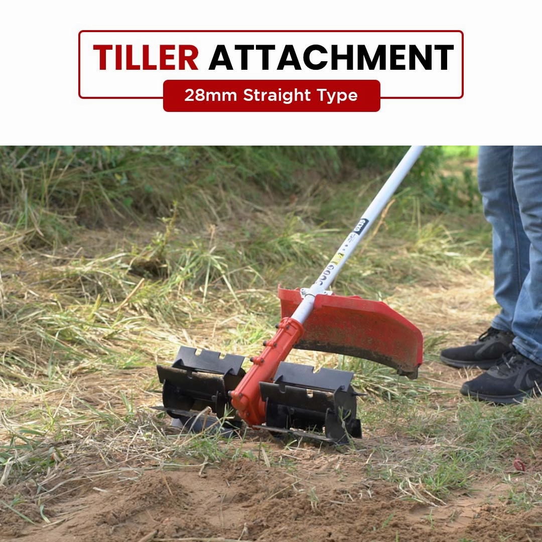 BALWAAN TILLER ATTACHMENT STRAIGHT TYPE 28MM 14 INCH