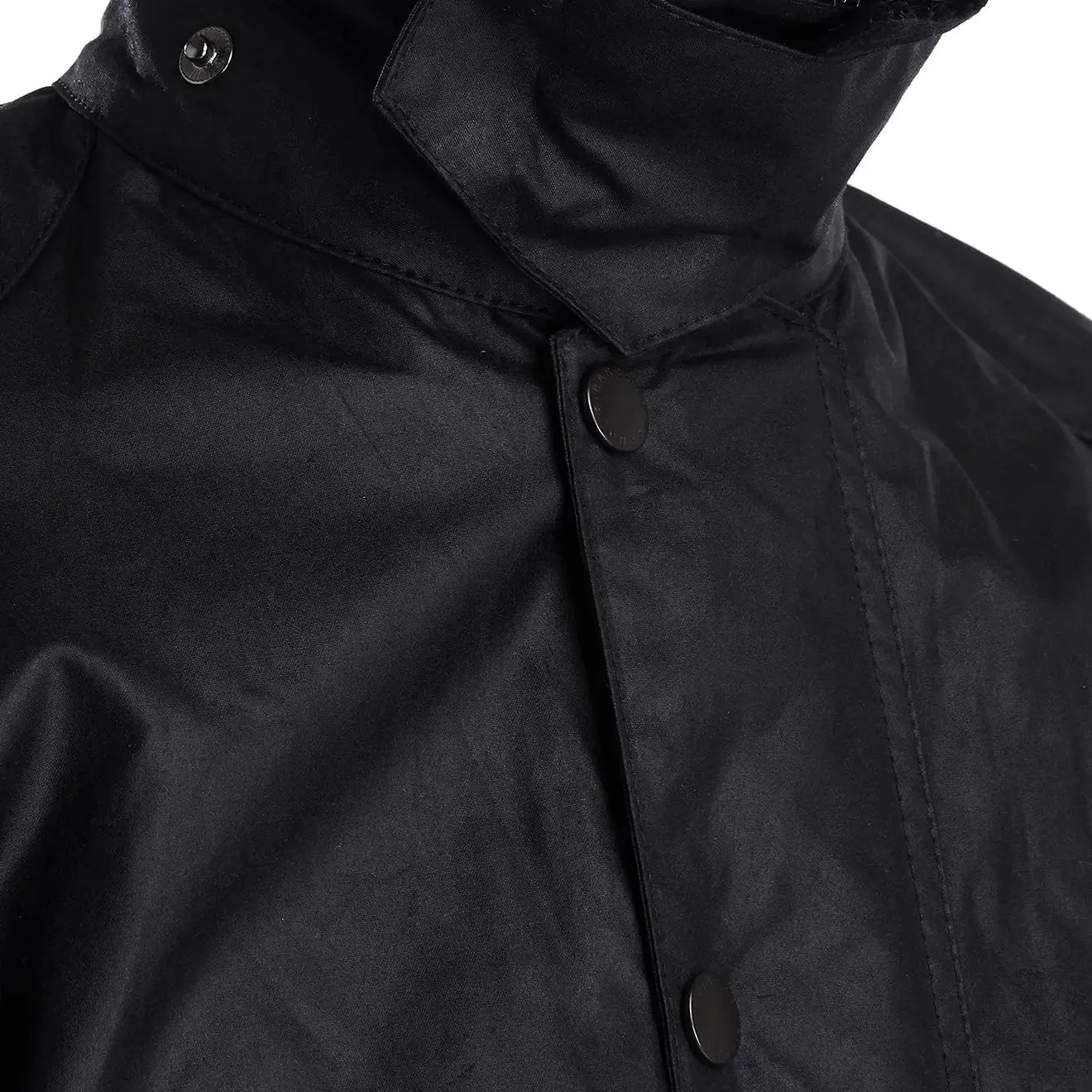 Barbour Beaufort Wachsjacke Schwarz