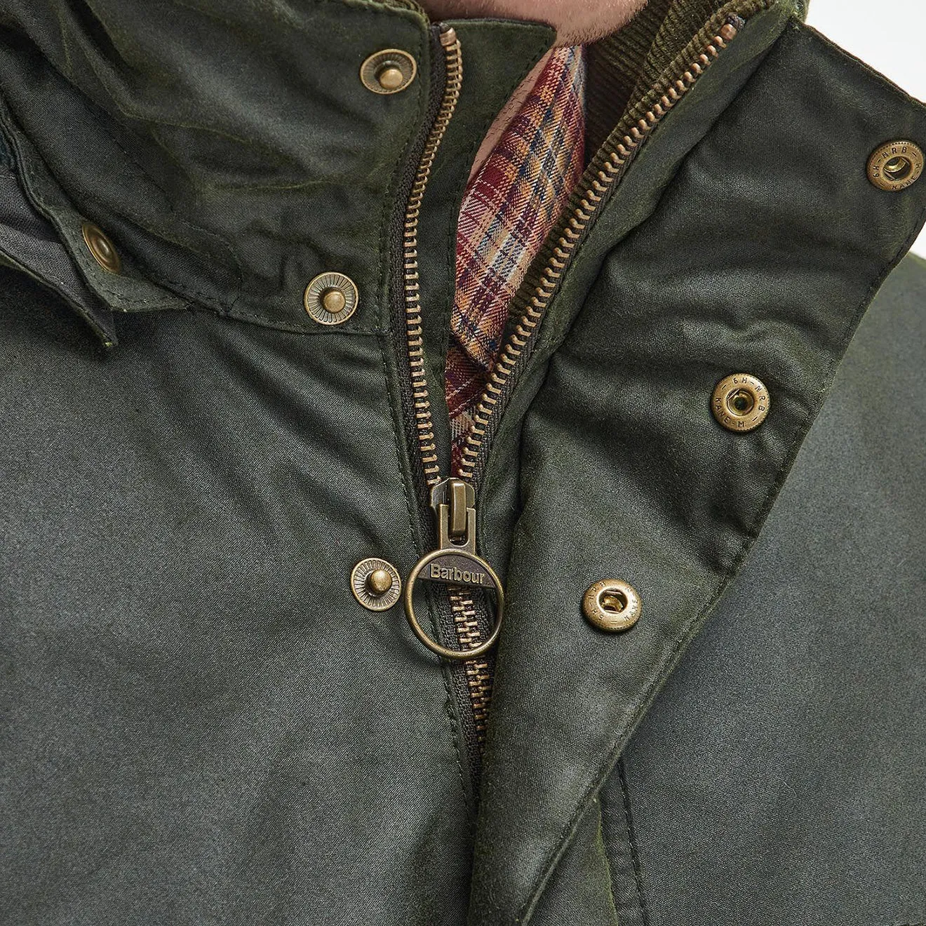 Barbour Bleaberry Wachsjacke Farn