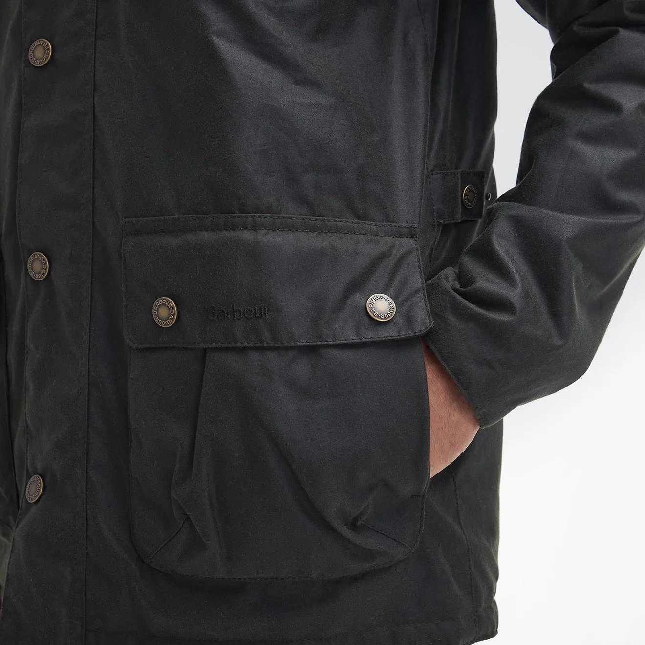 Barbour Hornsea Wachsjacke Farn