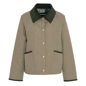 Barbour Damen Anise Steppjacke in Duskigem Grün/Antik