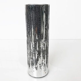 Bark Vase,hand-painted ceramic vase