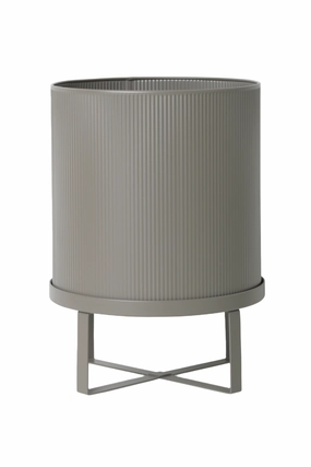 Bau Pot Warm Grey Large,indoor flower container