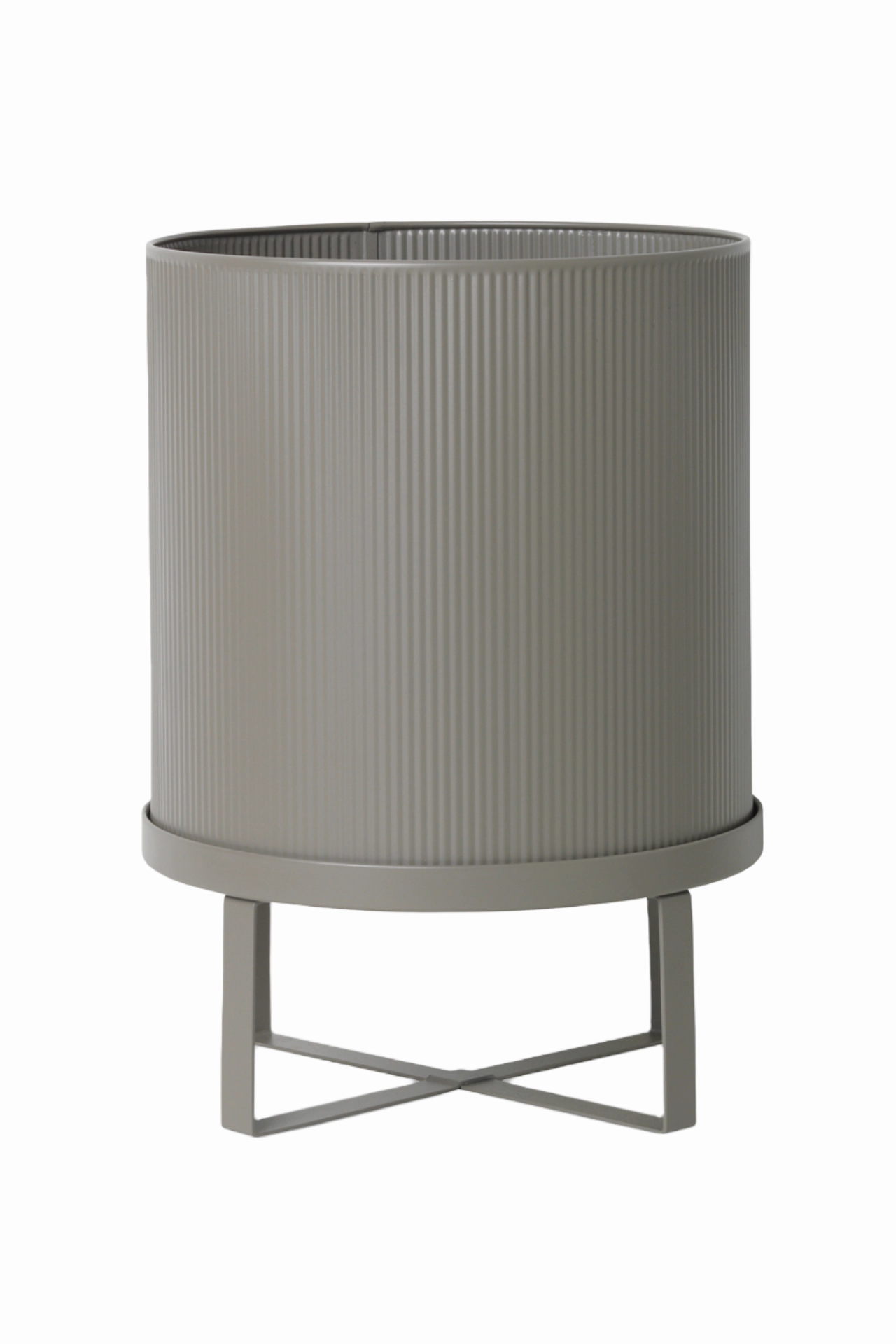 Bau Pot Warm Grey Large,indoor flower container