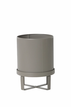 Bau Pot Warm Grey Small,indoor flower container