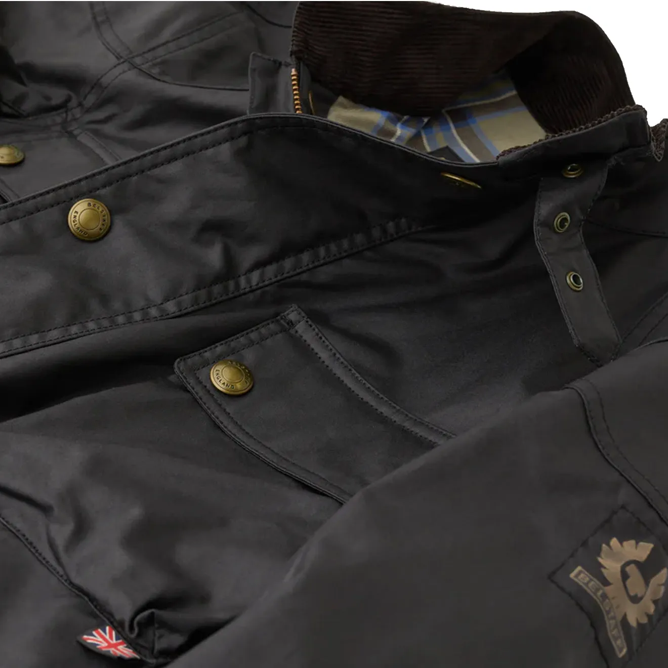 Belstaff Fieldmaster Jacke Schwarz