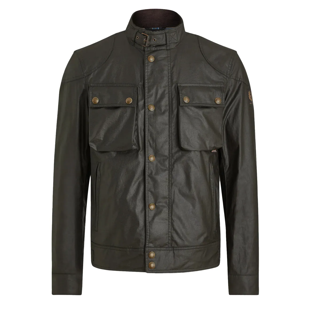 Belstaff Racemaster Jacket Verblasstes Oliv
