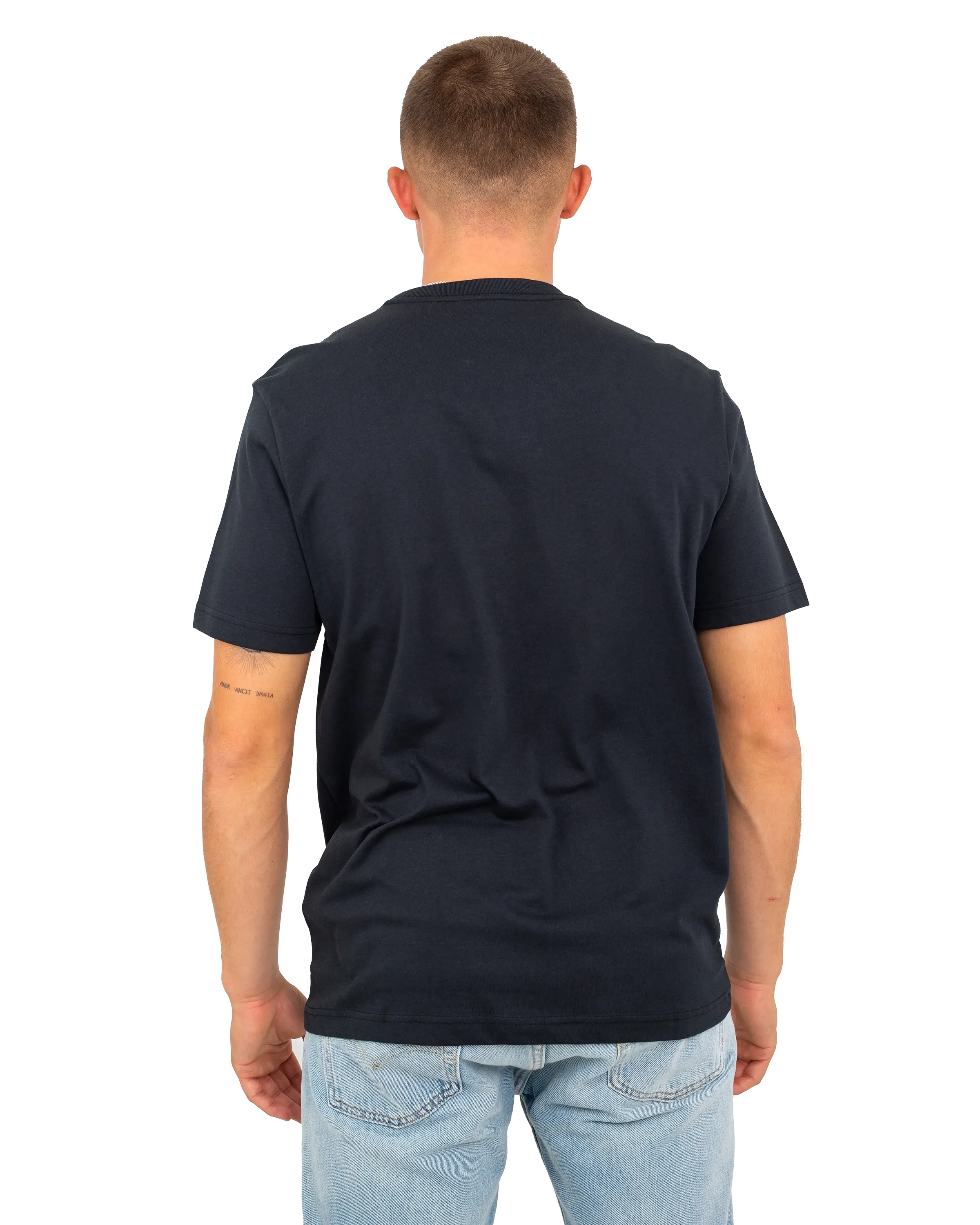 Großes RVCA T-Shirt in Schwarz