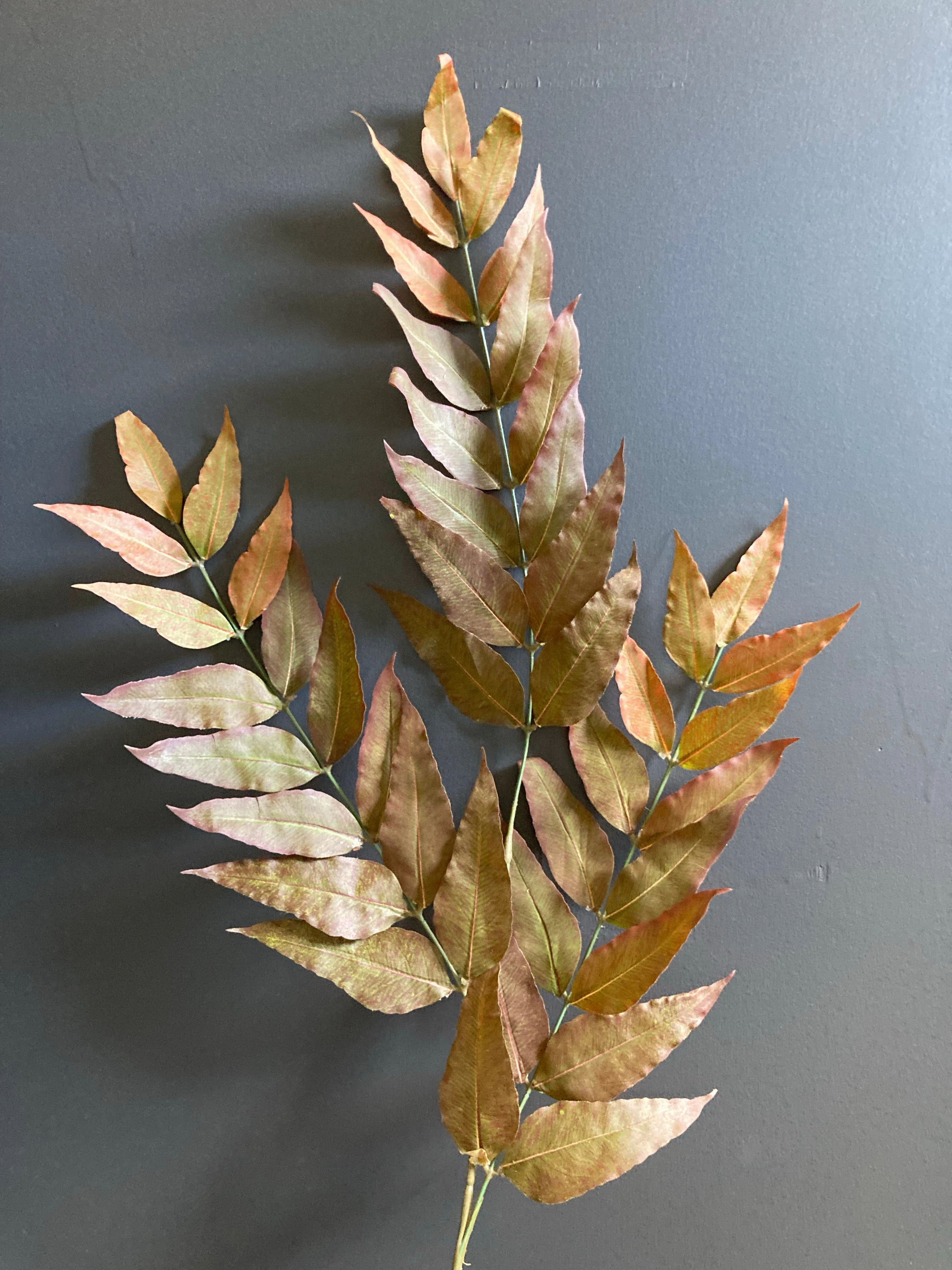 Big leaf brown artificial greenery artificial flower bouquet  