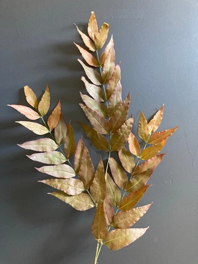 Big leaf brown artificial greenery artificial flower bouquet  