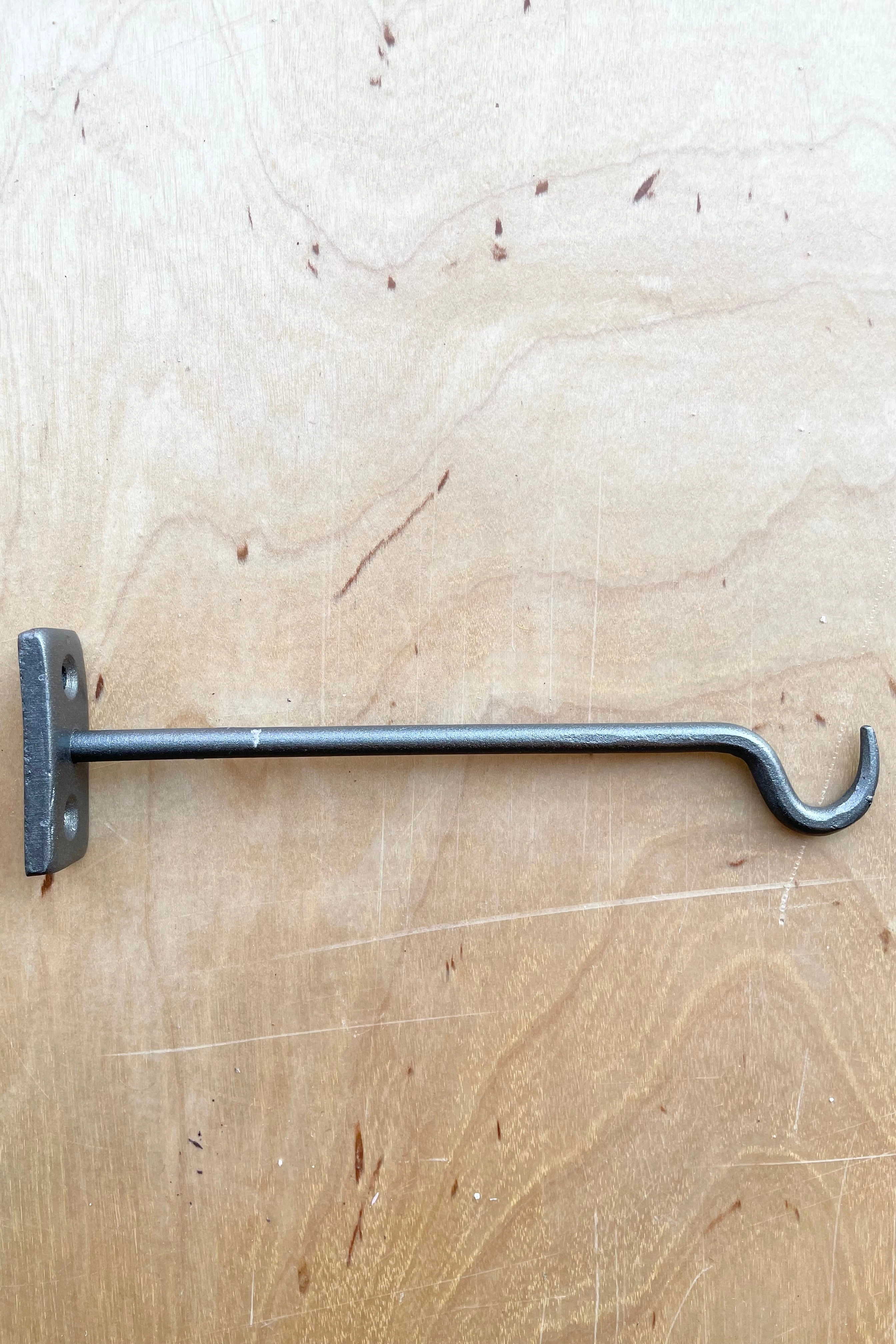 Bijou Wall Hook Natural Steel