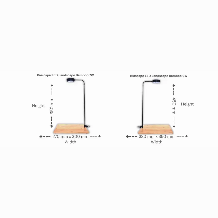 Bioscape LED Grow Light with Bamboo Stand
