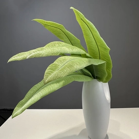 Bird Paradise Leaf Artificial Greenery 112cm STRELITZIALEAF01,dried artificial flower