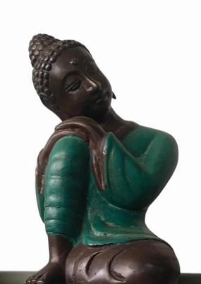 Black Brass Indonesia Buddha Statue,planting accessories kit
