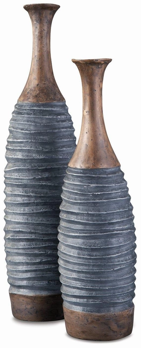 Blayze Vase (Set of 2),transparent glass vase
