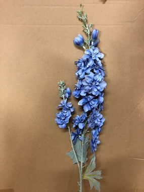 Blue Artificial Silk flower Delphinium artificial flower bouquet  