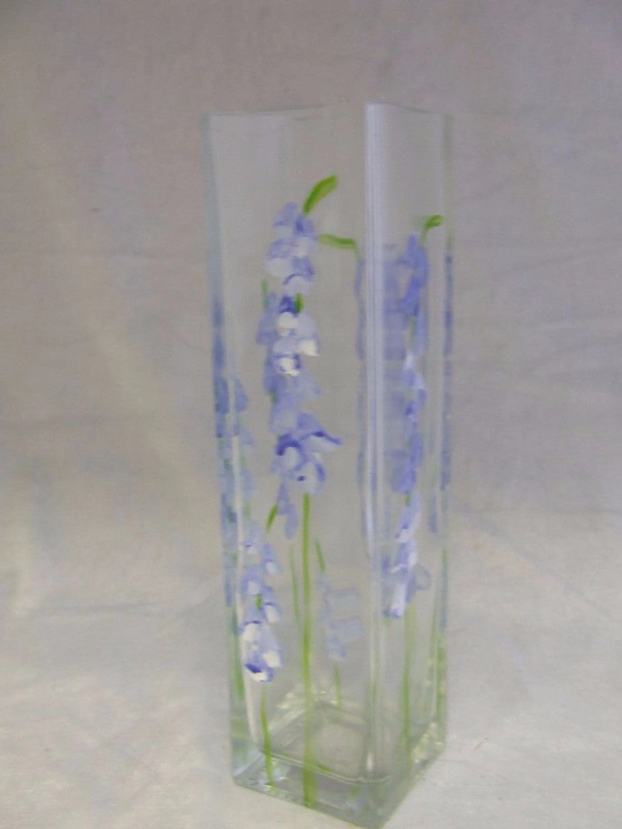blue lupin,classic table vase