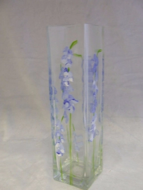 blue lupin,classic table vase