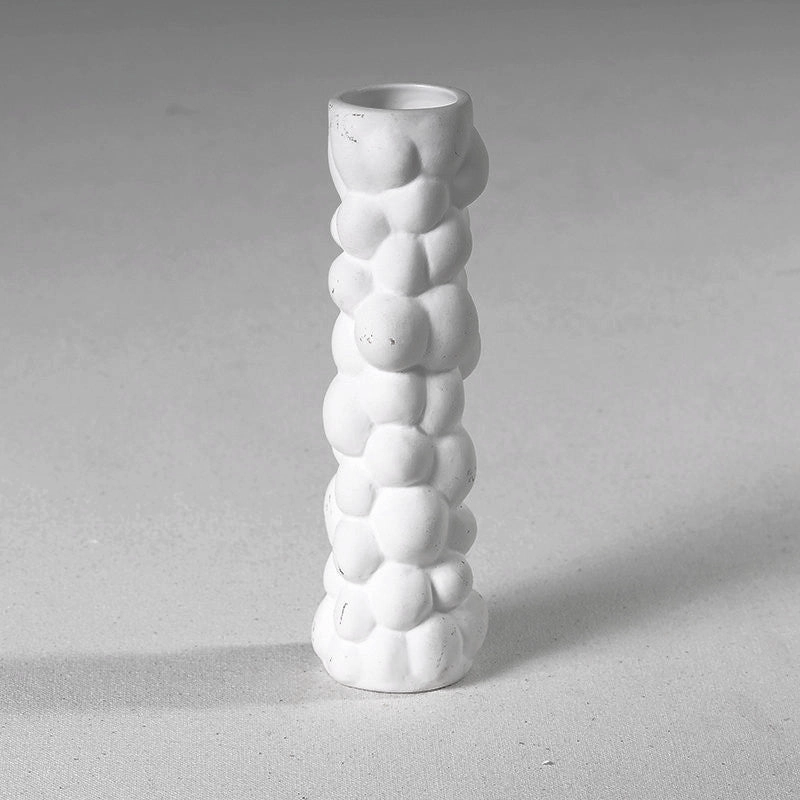Bobas Stem Vase,hand-painted ceramic vase
