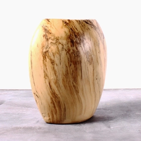 Bois Vase,hand-painted ceramic vase