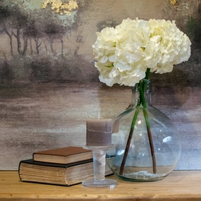 Botanical Stem Vases,hand-painted ceramic vase