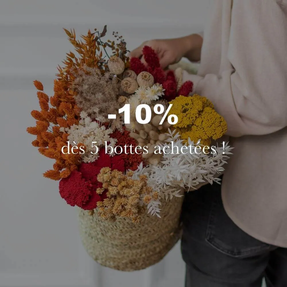 Botte broom bloom naturel
