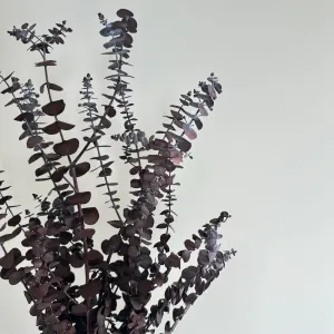Botte Eucalyptus Baby Bordeaux,artificial single flower