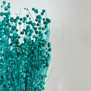 Botte Lin Turquoise,artificial single flower