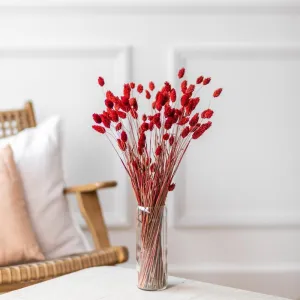 Botte Phalaris rouge,artificial single flower
