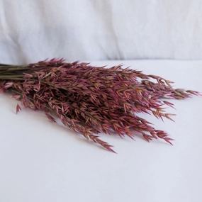 Botte Avoine rose fonc,artificial single flower