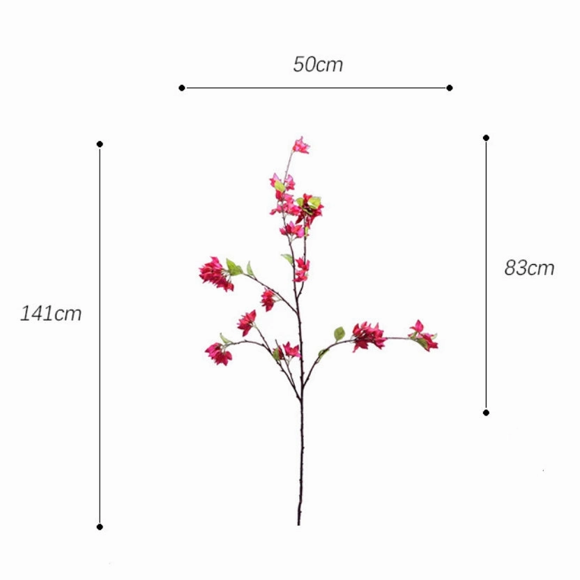 Bougainvillea Artificial Silk Flower Pink 140cm BOUGAINVILLEA001