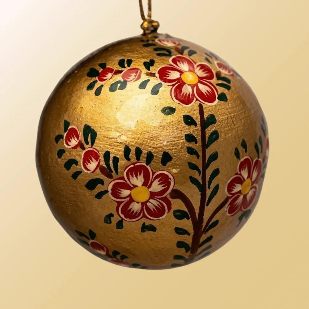 Boule de Nol Soledad,artificial single flower