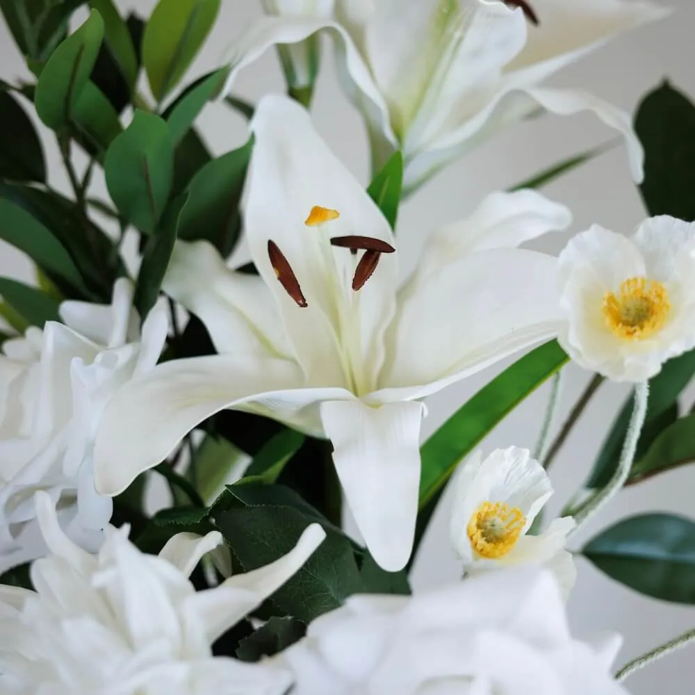 Bouquet de fleurs artificielles Genevieve