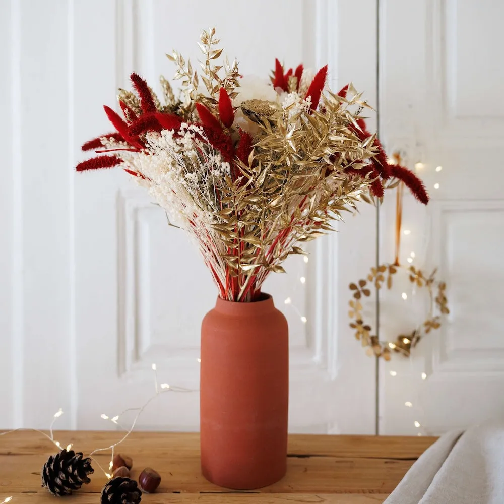 Bouquet d'hiver rouge