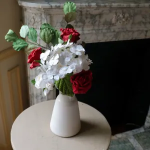 Bouquet en papier Saint Valentin,realistic flower bouquet 