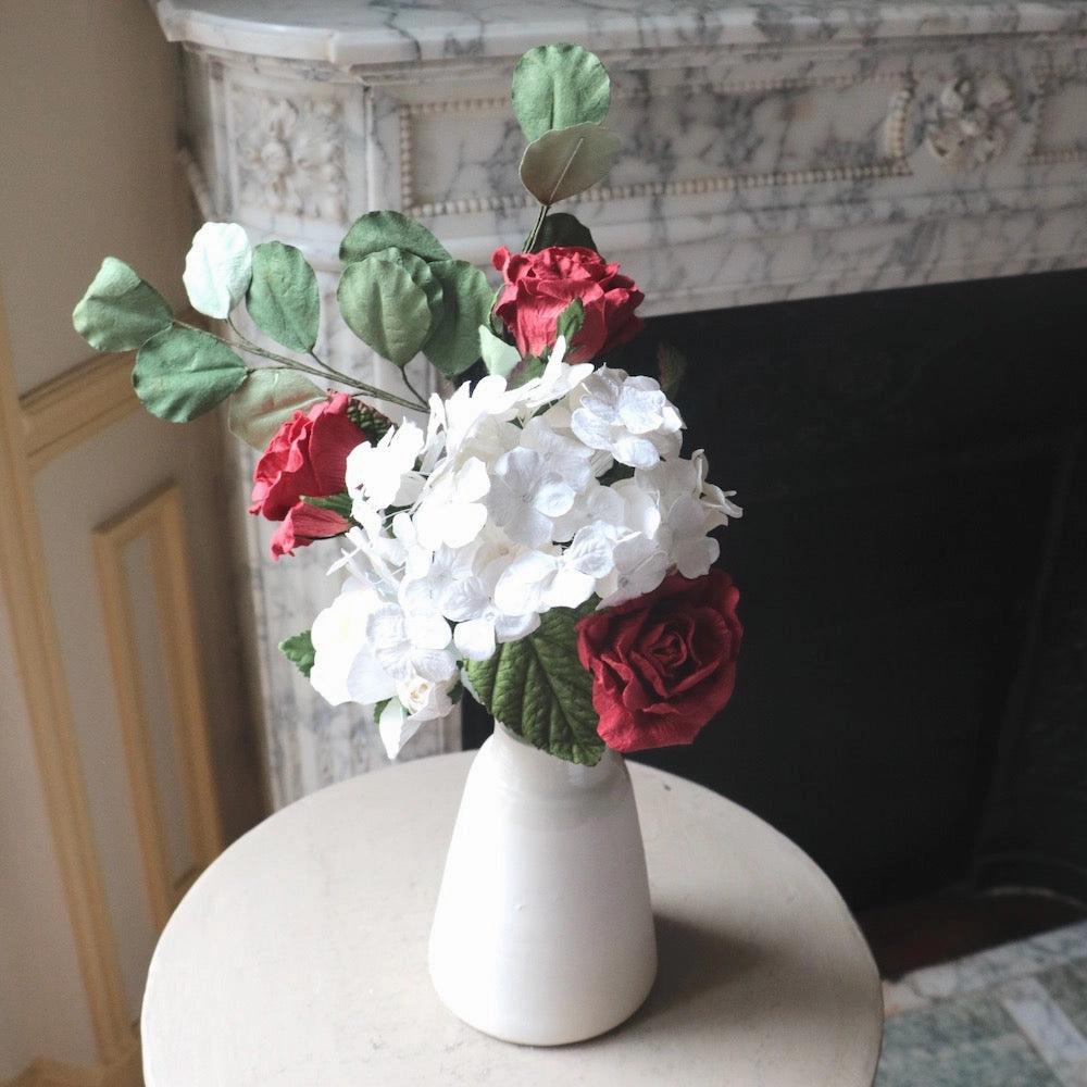 Bouquet en papier Saint Valentin