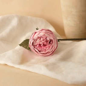 Bouton de pivoine en papier rose fonc,mother's day bouquet