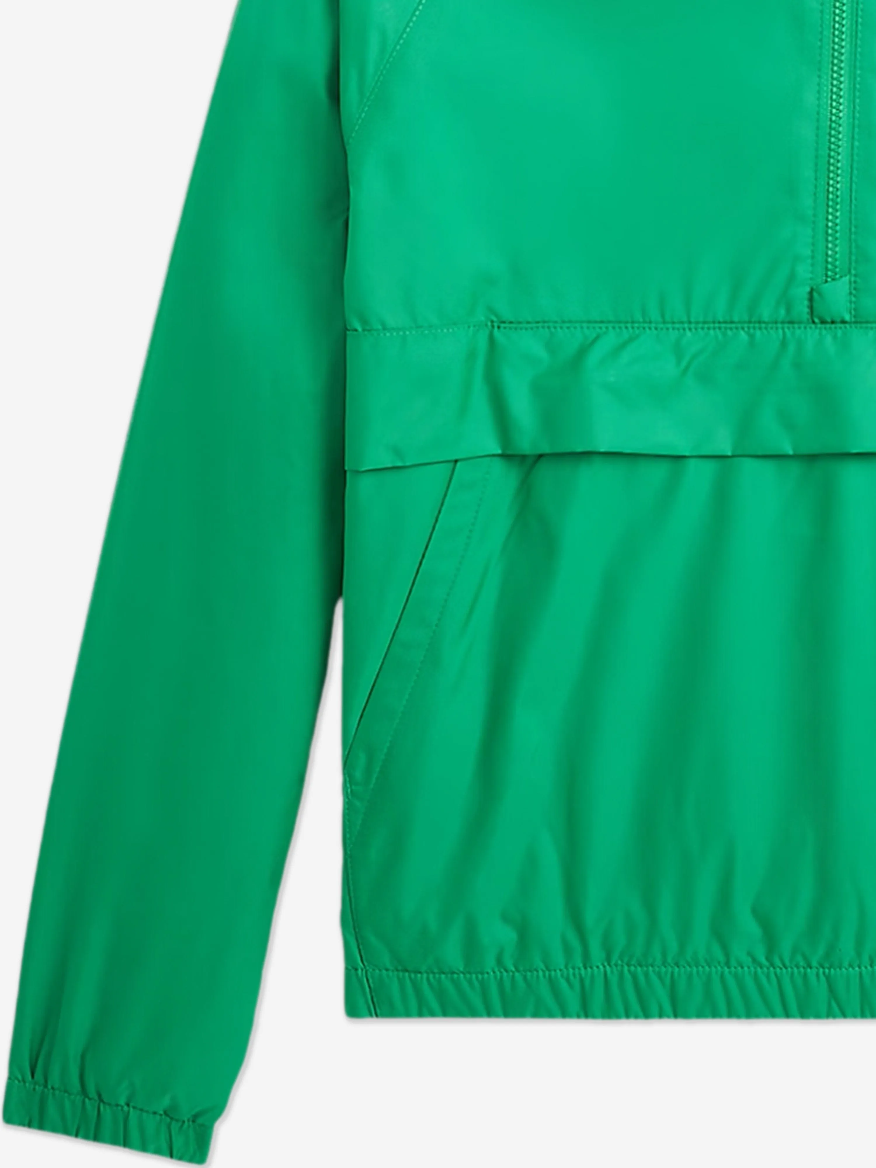 Casey Half Zip Windbreaker für Jungen in Grün