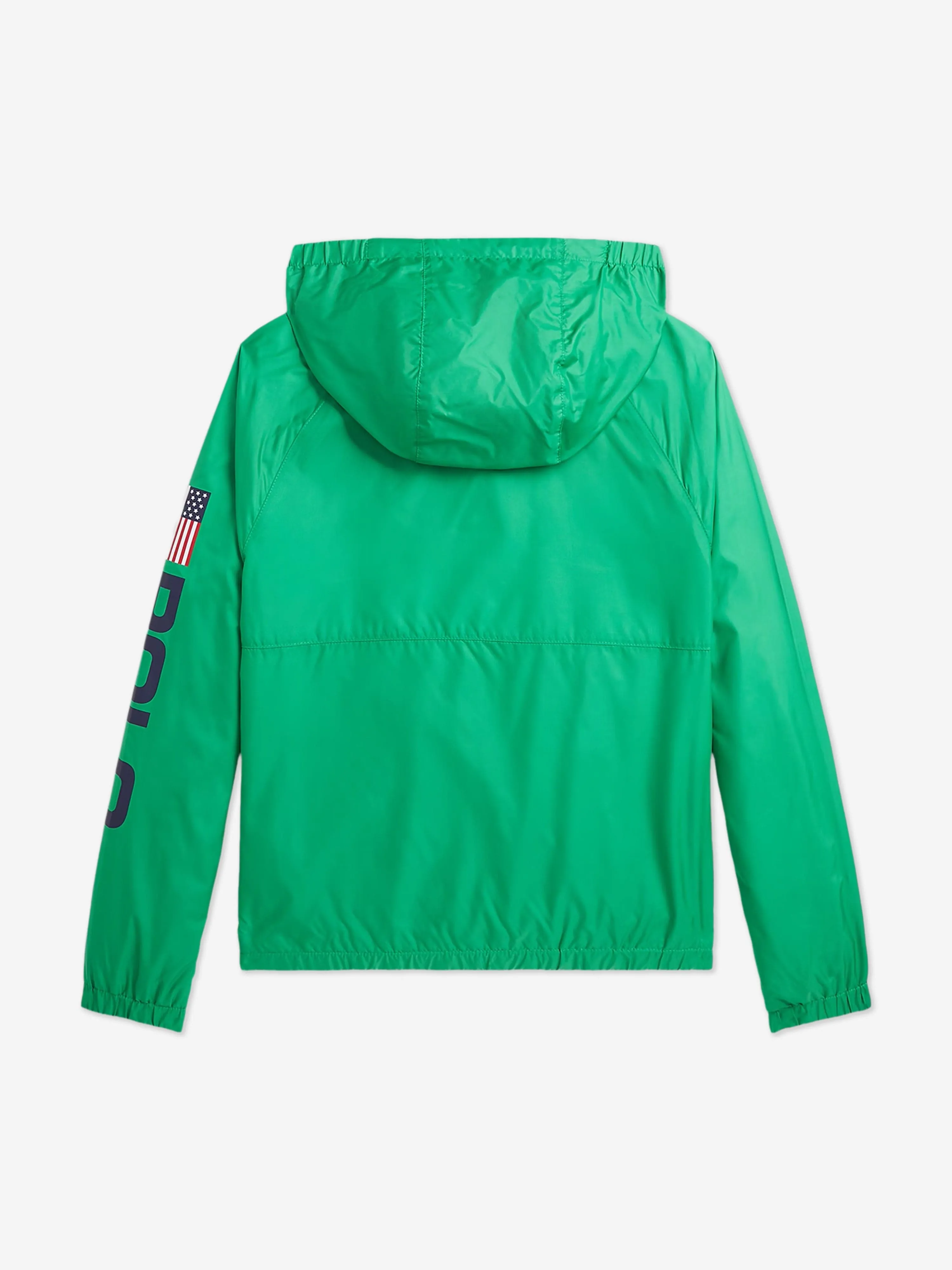 Casey Half Zip Windbreaker für Jungen in Grün