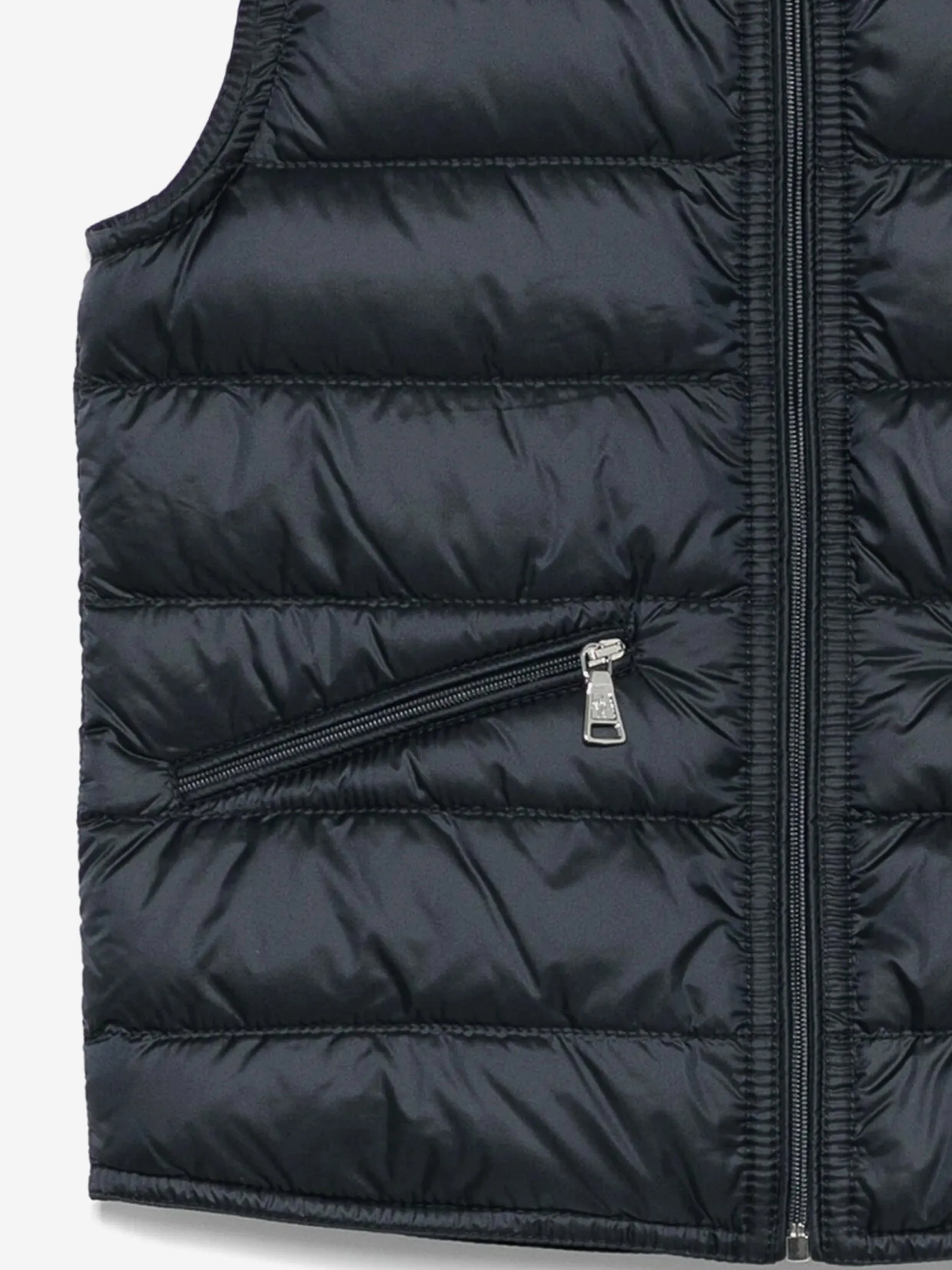 Jungen Daunen Gilet in Marineblau