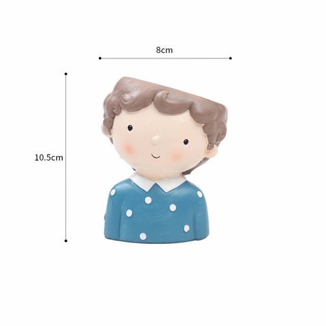 Boys and Girl Design Flower