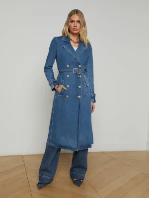 Bradley Denim Trenchcoat